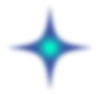 Nova Gradient Star A blue four-pointed star